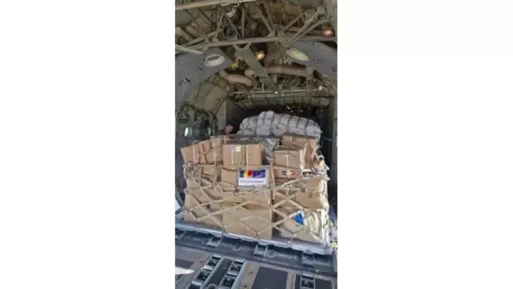 Transport umanitar românesc pentru Liban: 15 tone de provizii pleacă spre Beirut