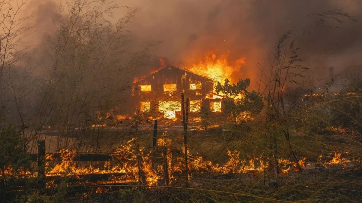 Mega-incendiu în sud-vestul Franței, pe o suprafață de patru ori mai mare decât Parisul. Peste 2.200 de pompieri luptă cu flăcările