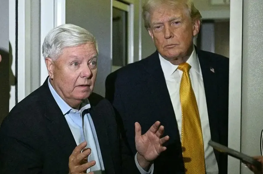 Donald Trump și Lindsey Graham