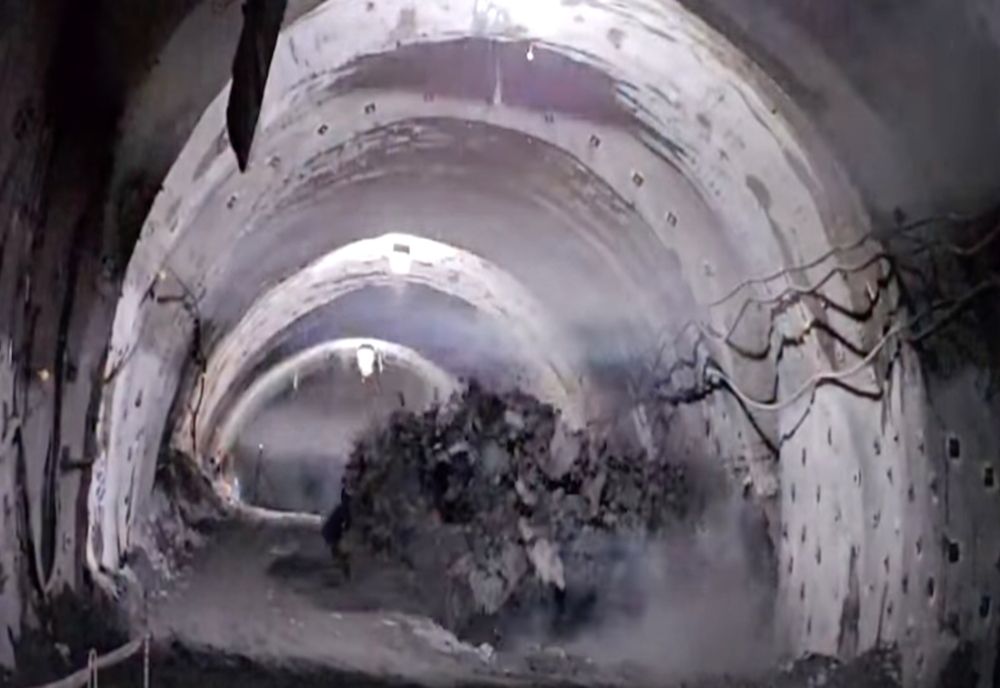 Tunelul Robești de pe Valea Oltului avansează: Se pregătesc noi operațiuni pentru dinamitare