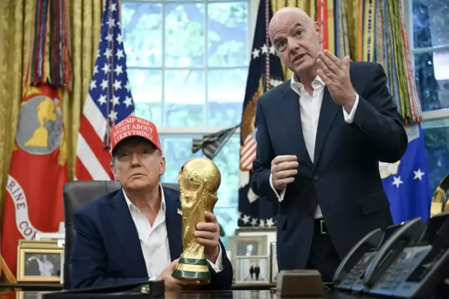 Donald Trump îl apără pe Gianni Infantino: „FIFA ar face o greșeală teribilă dacă îl înlocuiește”